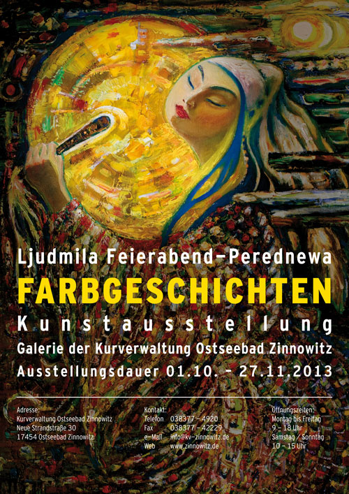 Ljudmila Feierabend-Perednewa Farbgeschichten